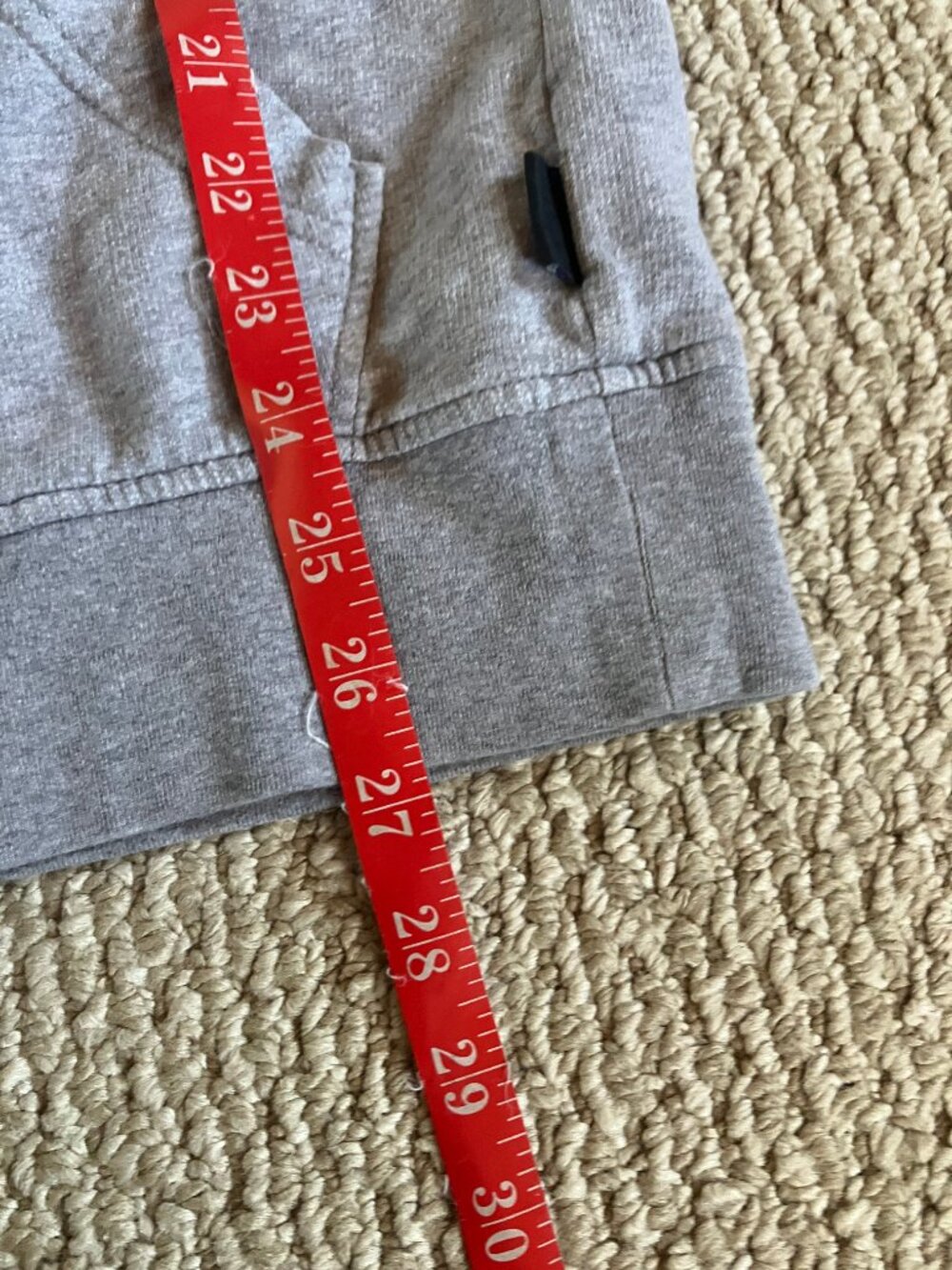 Patagonia Men's Grey and Orange Sweatshirt Hoody Medium - Picture 6 of 7